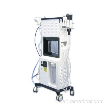 Dispositif de pelage facial de microdermabrasion multifonction de 8 en 1